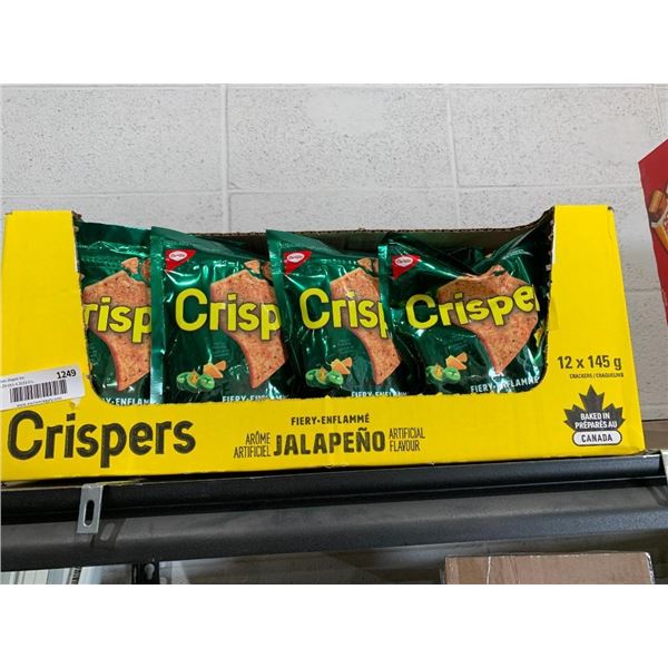 Christies Crispers Fiery Jalapeno Flavor 12 x 145g