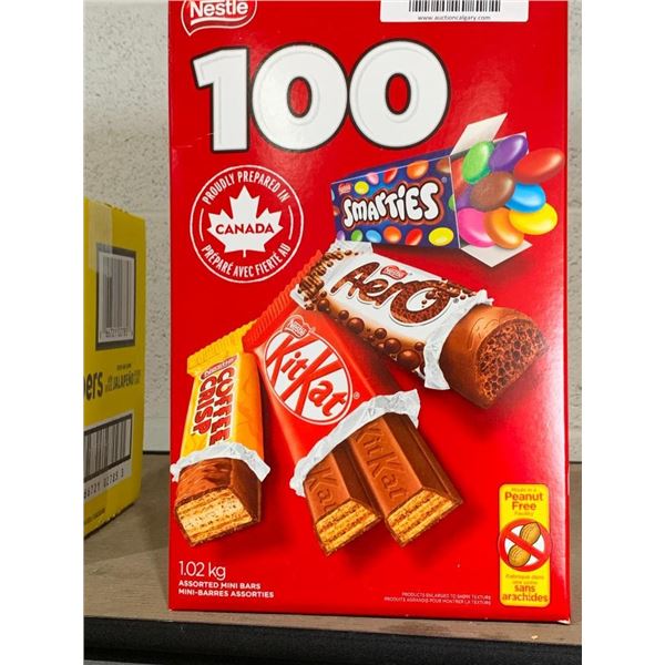 Nestle Assorted Mini Chocolate Bars 100 Count Peanut Free