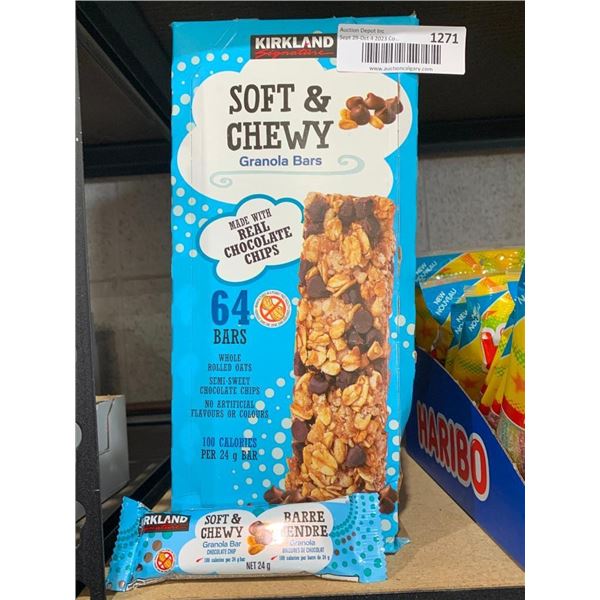 Kirkland Soft & Chewy Granola Bars 64 x 24g