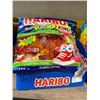 Image 1 : Haribo Sour Kicks Zing Gummy Candy 12 x 175g