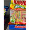 Image 2 : Haribo Rainbow Strips Zing Gummy Candy 12 x 170g