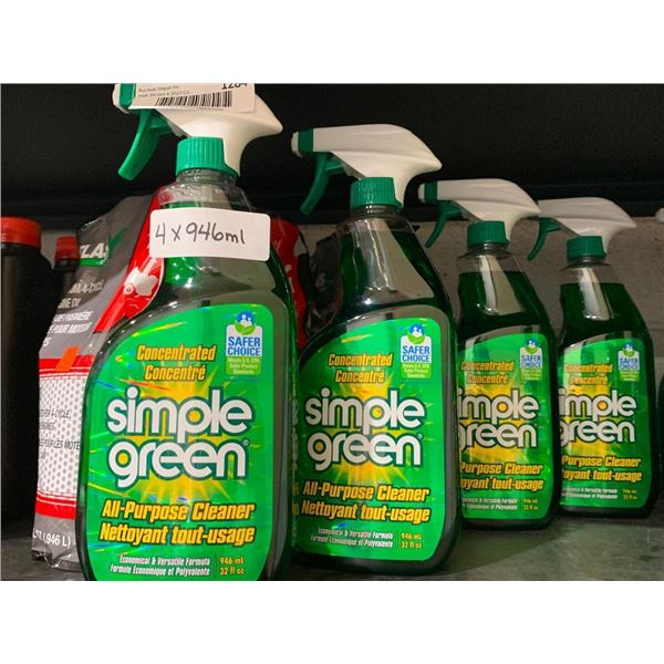 Simple Green All Purpose Cleaner 4 x 946ml