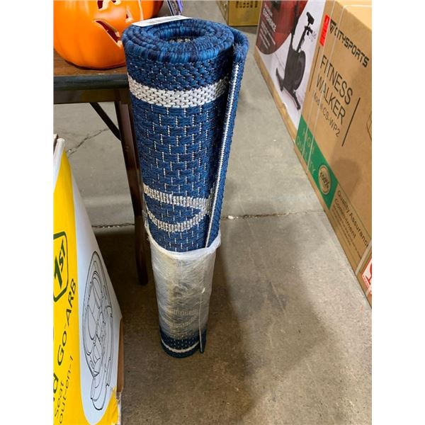 Blue Front Entry Mat