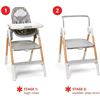 Image 1 : Skip-Hop - Sit-to-Step Convertible High Chair