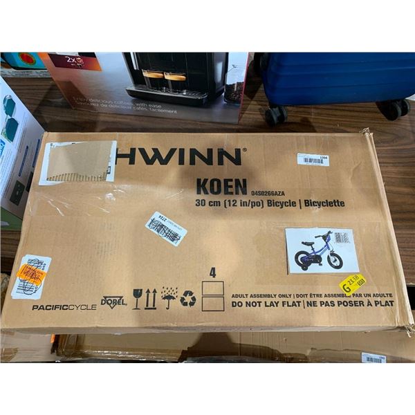 Schwinn Koen 12" Blue Bicycle