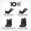 Image 5 : Diono Radian 3QX 4-in-1 Rear & Forward Facing Convertible Car Seat, Safe+ Engineering 3 Stage Infant