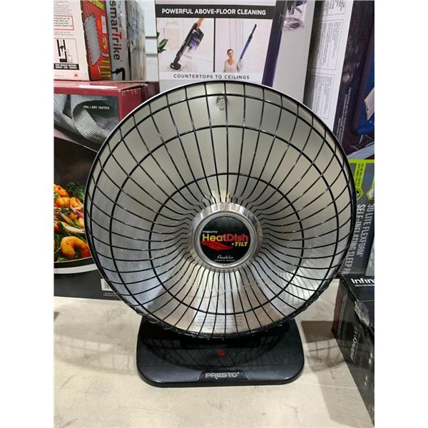 Presto Heat Dish +Tilt Parabolic Electric Heater
