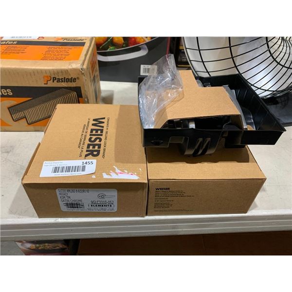 Weiser Privacy Elements Kim TM Satin Chrome Lot of 2