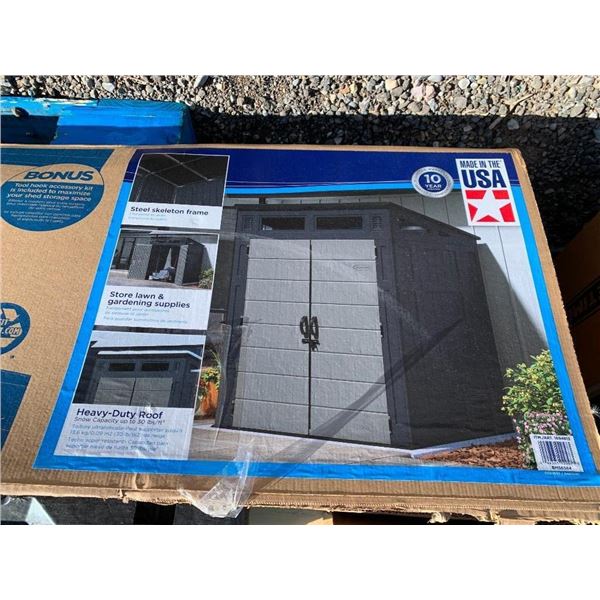 Suncraft 6'x5' Storage Shed - Sold As Is