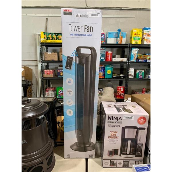 Seville ULTRA Slimline tower fan - 4 speeds