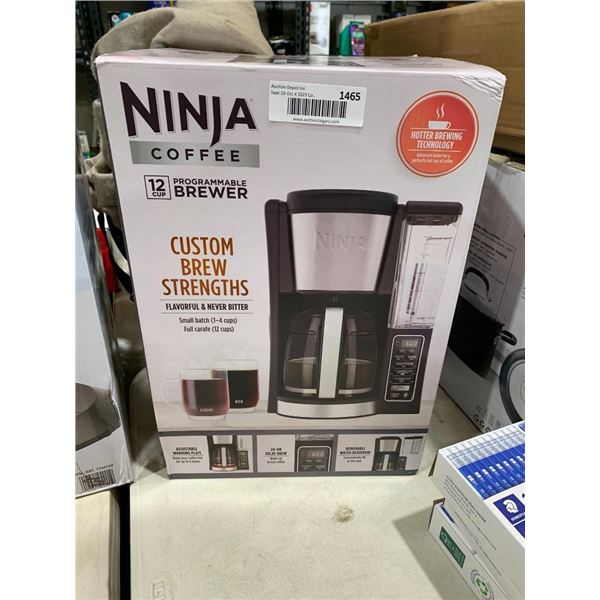 Ninja Coffee Custom Brew Strengths 12 Cup