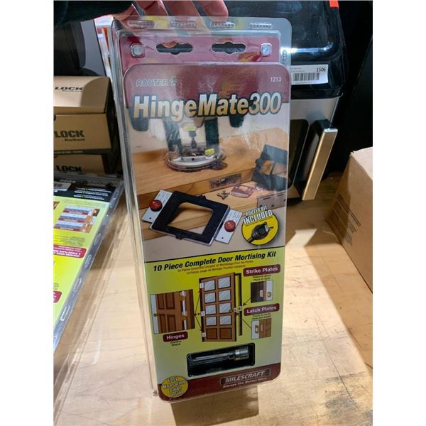 Hinge Mate 300 10pc Complete Door Mortising Kit