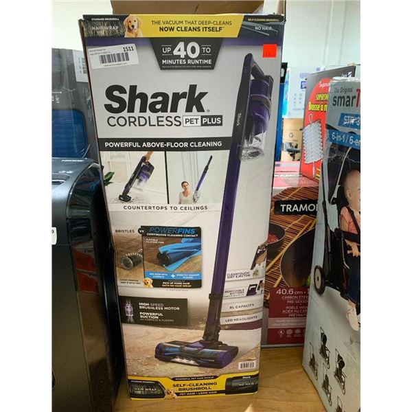 Shark Pet Pro Cordless Stick Vacuum - HAS CHARGE CORD