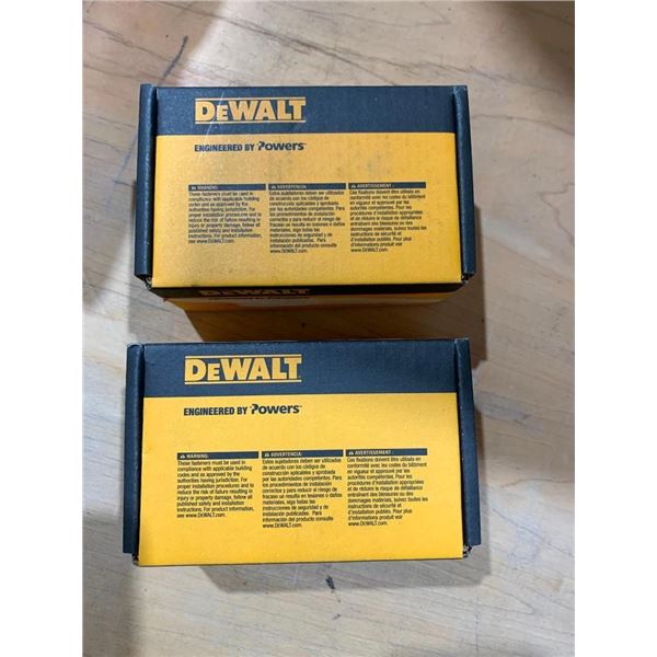 DeWalt Spike 316SS MH1/4" x 2-1/2"  100 Count X2