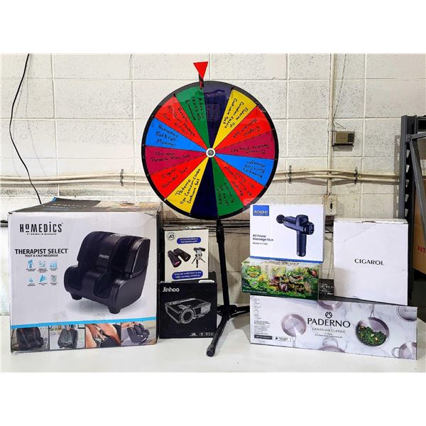 SPIN TO WIN AT AUCTION DEPOT