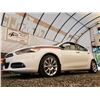 Image 2 : A1 --  2013 DODGE DART LIMITED, White, 71669 KM   "NO RESERVE"