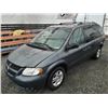 Image 4 : A12D --  2002 DODGE GRAND CARAVAN SPORT, Blue, 279796 KM