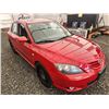 Image 10 : A7 --  2004 MAZDA 3 , Red, 315236 KM