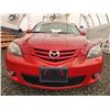 Image 6 : A7 --  2004 MAZDA 3 , Red, 315236 KM
