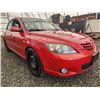 Image 9 : A7 --  2004 MAZDA 3 , Red, 315236 KM