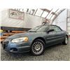 Image 1 : B1 --  2005 CHRYSLER SEBRING CONVERTIBLE, Green, 112781 KM