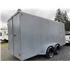 Image 8 : 0F --  1987 HEAVY DUTY BOX TRAILER, GREY