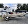 Image 8 : 0E --  ZODIAK BOAT WITH 2001 EZ LOAD BOAT TRAILER