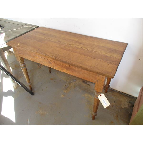 Small Wooden Table - 46x23x30  OFF SITE