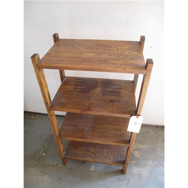 4-Tier Wooden Stand - 17.5x12x35     OFF SITE