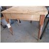 Image 3 : Wooden Table w/ Drawer - 34x23x29Tall   OFF SITE