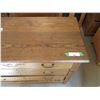 Image 3 : 3-Drawer Oak Dresser w/ Original Hardware - 1900's - 42x17x31     OFF SITE