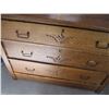 Image 4 : 3-Drawer Oak Dresser w/ Original Hardware - 1900's - 42x17x31     OFF SITE