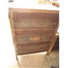 Image 9 : Serpentine 6-Drawer Oak Dresser on Casters - Statesville Company - 34x20x48    OFF SITE