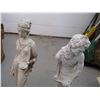 Image 2 : (2) Garden Statues - 15.5 Tall     OFF SITE