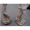 Image 3 : (2) Garden Statues - 15.5 Tall     OFF SITE