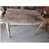 Image 1 : Vintage Wooden Table - 41x29x29 Tall        OFF SITE