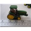 Image 5 : (7) Small Metal Tractors - (6 John Deere)