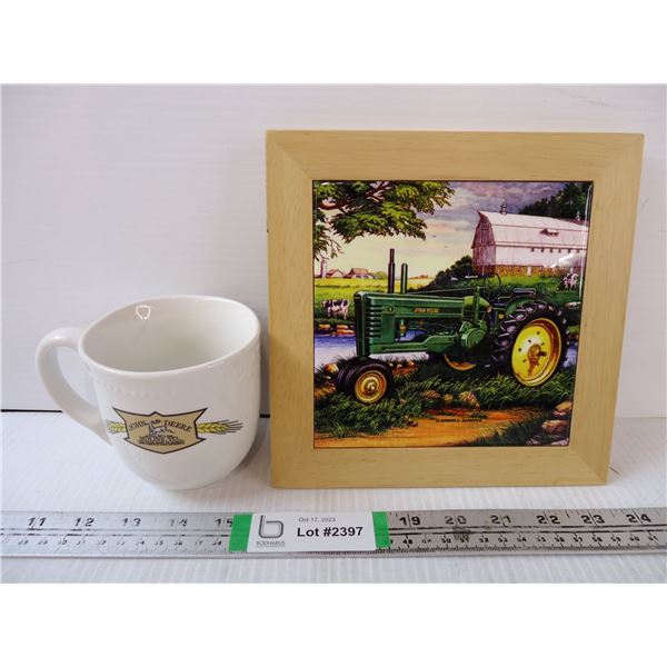 John Deere Picture and Coffee Mug