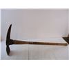 Image 4 : Large Vintage Pick Axe- Cracked, was glued, 3ft. in length, for decor