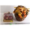 Image 1 : Pomegranate Vase Fillers in Box, Fall-Themed Basket Decoration