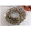 Image 4 : (3) Pumpkin Decorations - Semi-Sealed, Glitter Wreath - Sealed