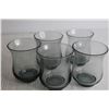 Image 4 : (7) Drinking Glasses, Small Vase