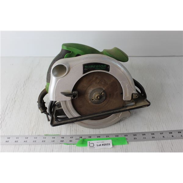 Superior 7 1/4  Circular Saw