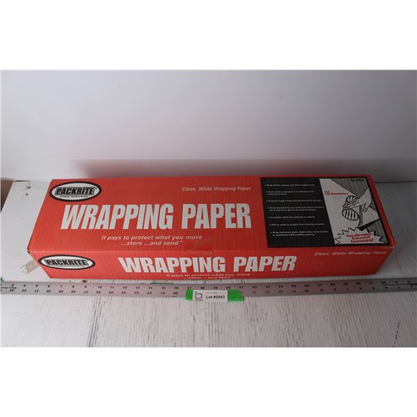 Box of White Wrapping Paper