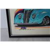 Image 2 : Framed Art of a Classic Ford Car - 16" x 18"