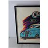 Image 3 : Framed Art of a Classic Ford Car - 16" x 18"