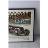 Image 3 : Framed Bonneville Salt Flats Print - 15" x 17"