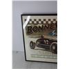 Image 5 : Framed Bonneville Salt Flats Print - 15" x 17"