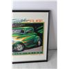 Image 6 : Framed Summer Cruise Car Print - 16" x 18"