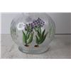 Image 2 : Floral Glass Cookie Jar